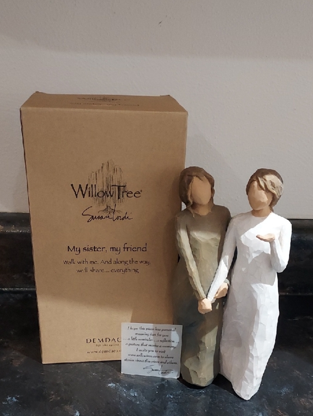 Willow Tree Sisters Figurine My Sister, My Friend, NIB0